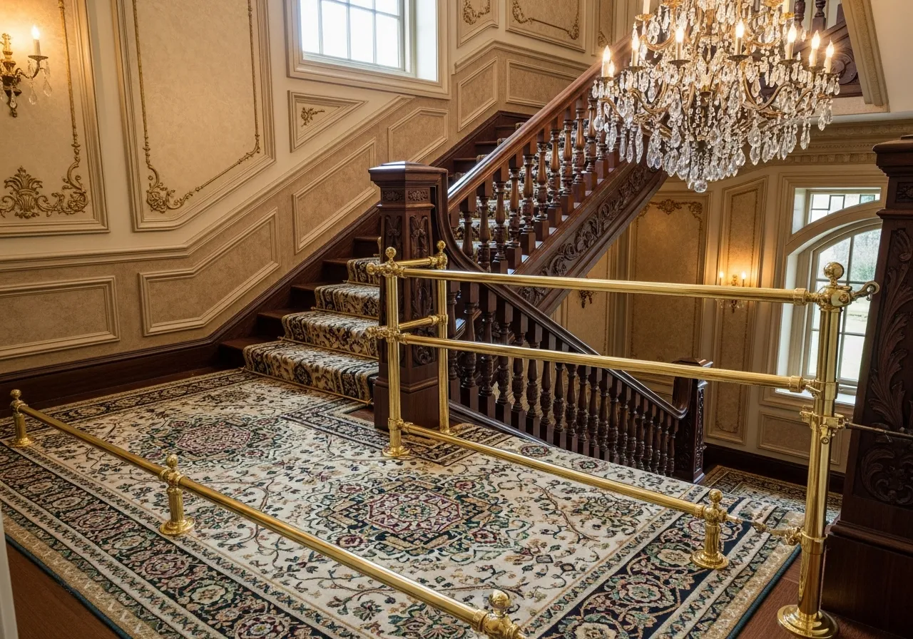 Custom stair runner