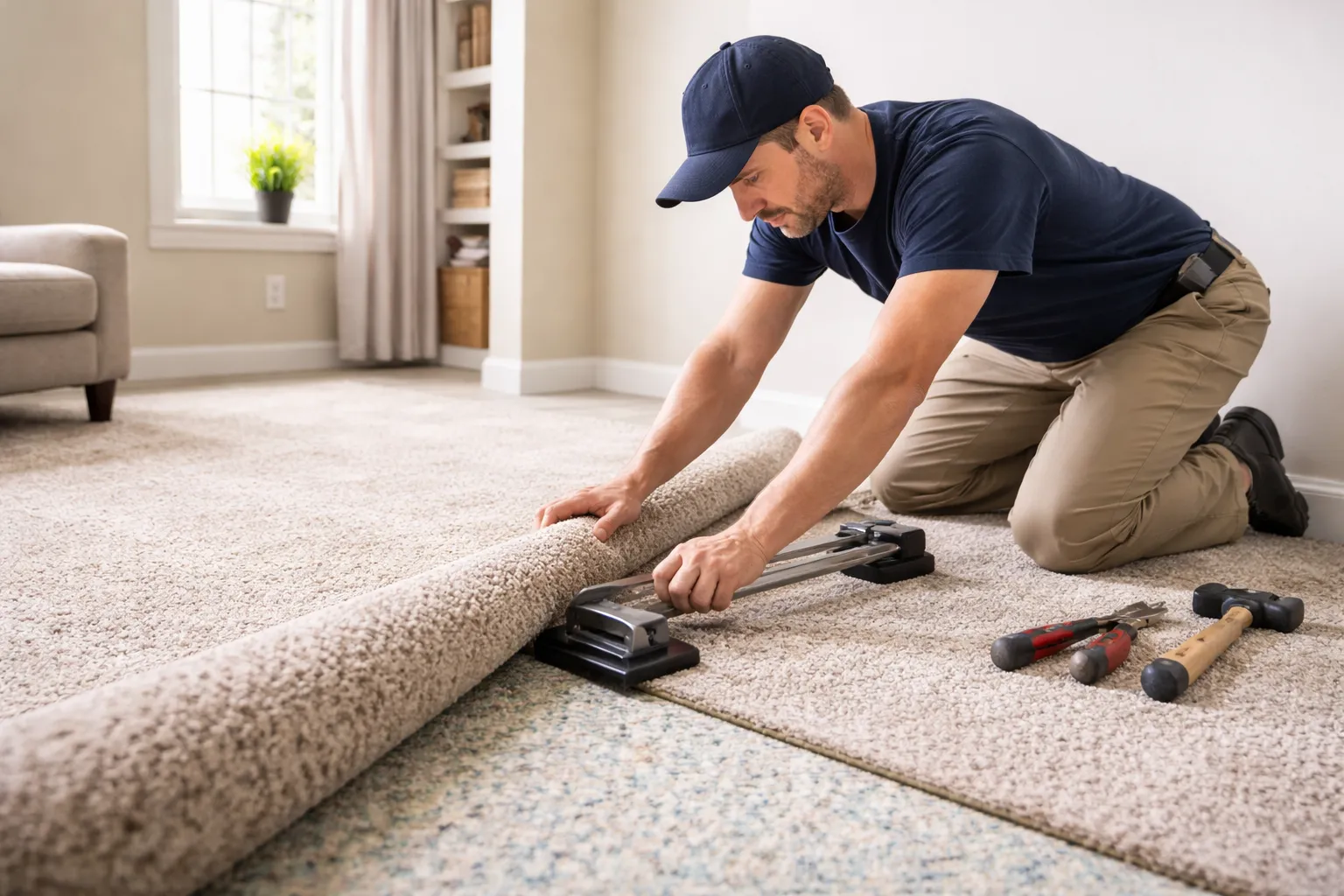 Carpet binding