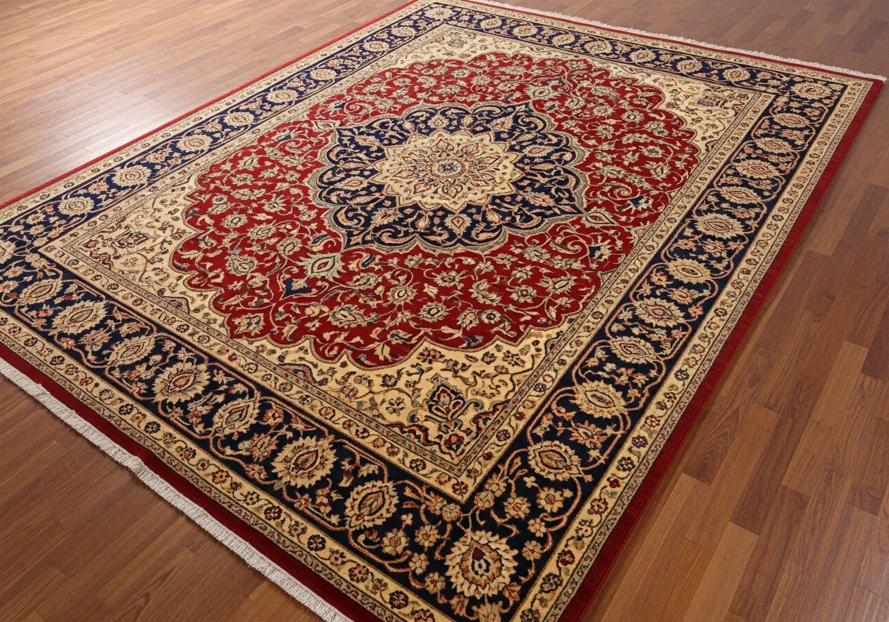 Persian-style area rug